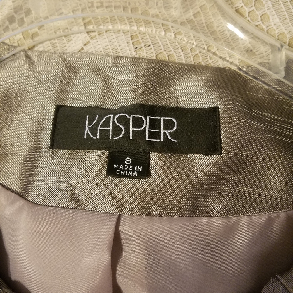 Kasper Champagne Skirt Suit - Picture 8 of 10